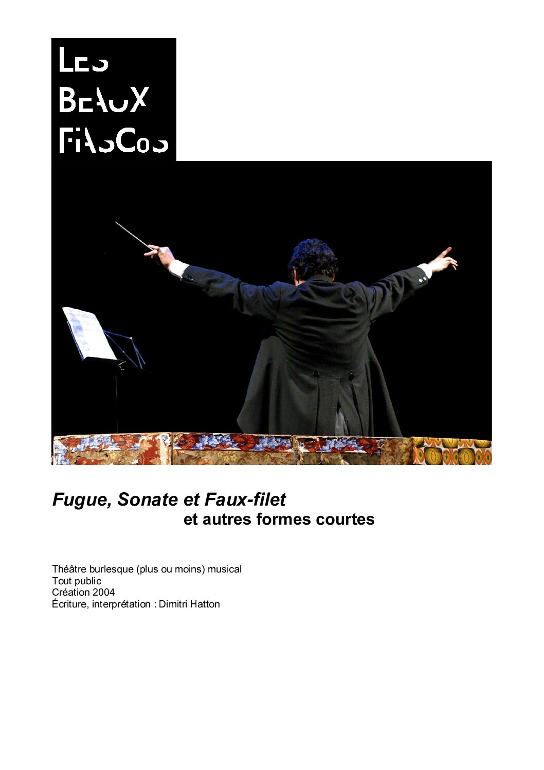 fugue sonate et faux filet